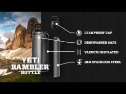 YETI Yeti Rambler 12oz Bottle - Seafoam -RR Ski Race Shop 0 25