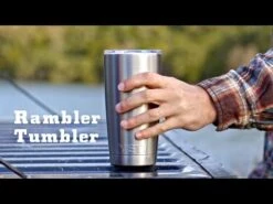 YETI Yeti Rambler 20oz Tumbler - Stainless Steel 9 YETI Yeti Rambler 20oz Tumbler - Stainless Steel -RR Ski Race Shop 0 28