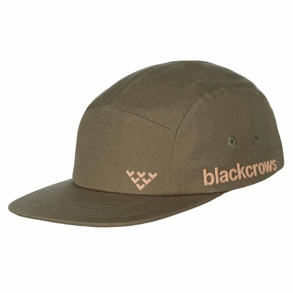 Black Crows Black Crows Quintus Cotton 5 Panel Cap - Olive Green 4 Black Crows Black Crows Quintus Cotton 5 Panel Cap - Olive Green - Image 2