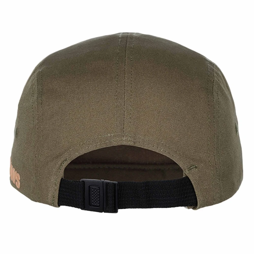Black Crows Black Crows Quintus Cotton 5 Panel Cap - Olive Green 5 Black Crows Black Crows Quintus Cotton 5 Panel Cap - Olive Green - Image 3