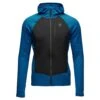 Black Diamond Black Diamond Coefficient LT Hybrid Hoody - Kingfisher/Black -RR Ski Race Shop black diamond coefficient lt hybrid hoody kingfisher black p23558 33605 image