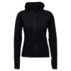 Black Diamond Black Diamond Coefficient LT Hybrid Womens Hoody - Black -RR Ski Race Shop black diamond coefficient lt hybrid womens hoody black p23571 33807 image