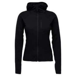 Black Diamond Black Diamond Coefficient LT Hybrid Womens Hoody - Black