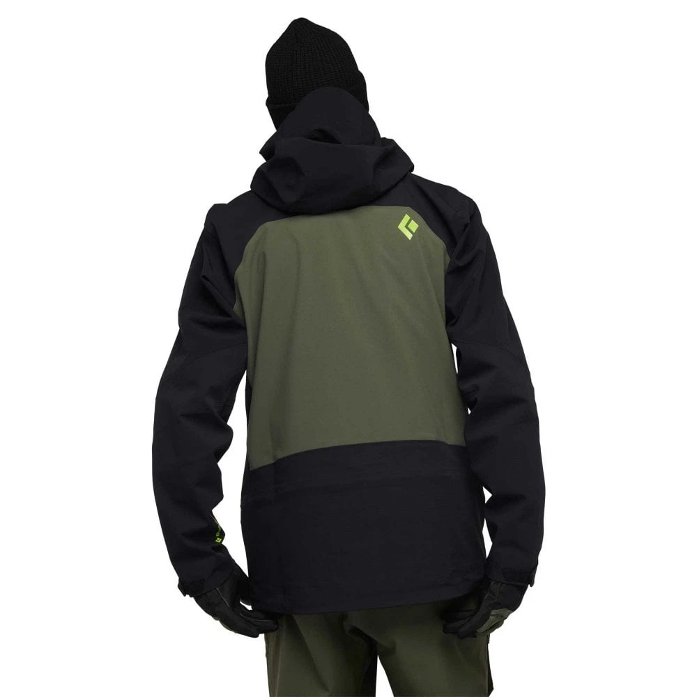 Black Diamond Black Diamond Recon Stretch Pro Shell Jacket - Black/Tundra 6 Black Diamond Black Diamond Recon Stretch Pro Shell Jacket - Black/Tundra - Image 4