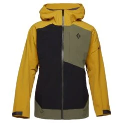 Black Diamond Black Diamond Recon Stretch Shell Jacket - Amber/Tundra/Black