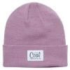 Coal Coal The Mel Recycled Polylana Knit Beanie - Mauve