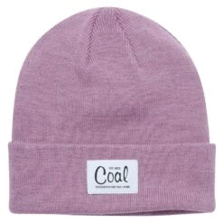 Coal Coal The Mel Recycled Polylana Knit Beanie - Mauve