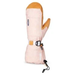 Crab Grab Crab Grab Cinch Womens Mitten - Crab Doodle Pink