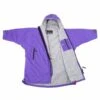 DryRobe DryRobe Advance Longsleeve Junior Rain Jacket - Purple/Grey -RR Ski Race Shop dryrobe advance longsleeve junior rain jacket purple grey p21458 30716 image
