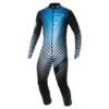 Energiapura Energiapura Active FIS Certificated Racing Suit - Black/Turquoise