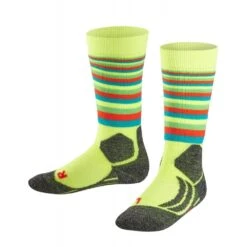 Falke Falke SK2 Junior Ski Socks - Lightning -RR Ski Race Shop falke sk2 junior ski socks lightning p8710 25310 image