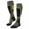 Falke Falke SK4 Wool Ski Sock - Thyme 1 Falke Falke SK4 Wool Ski Sock - Thyme -RR Ski Race Shop falke sk4 wool ski sock thyme p22311 31855 image