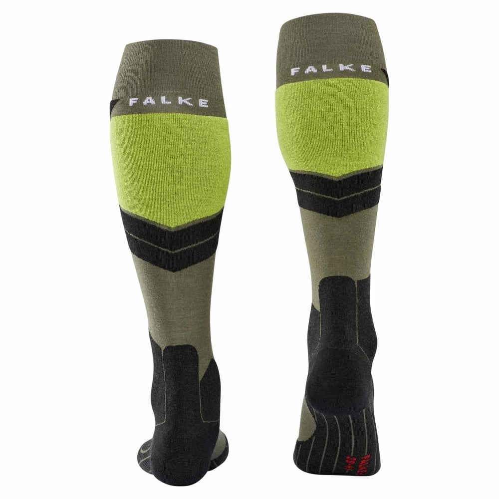 Falke Falke SK4 Wool Ski Sock - Thyme 4 Falke Falke SK4 Wool Ski Sock - Thyme - Image 2