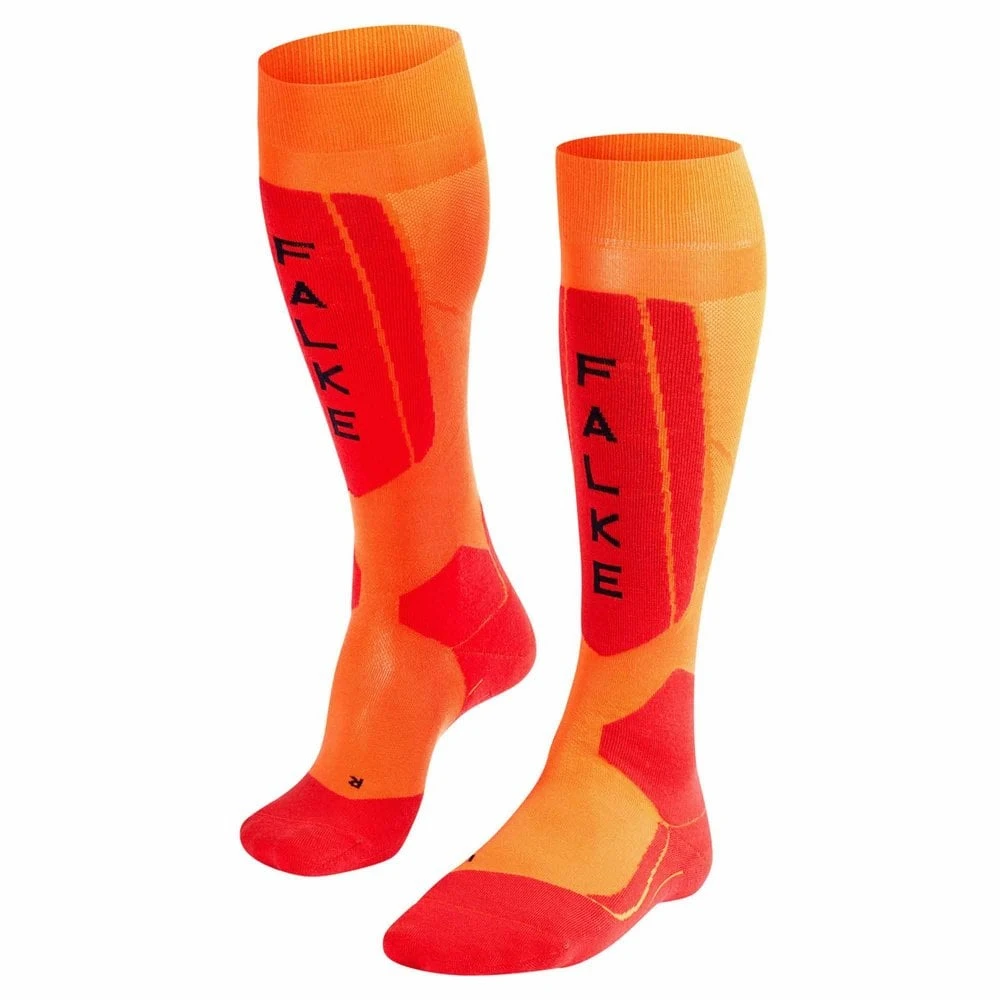 Falke Falke SK5 Ski Sock - Flash Orange 3 Falke Falke SK5 Ski Sock - Flash Orange