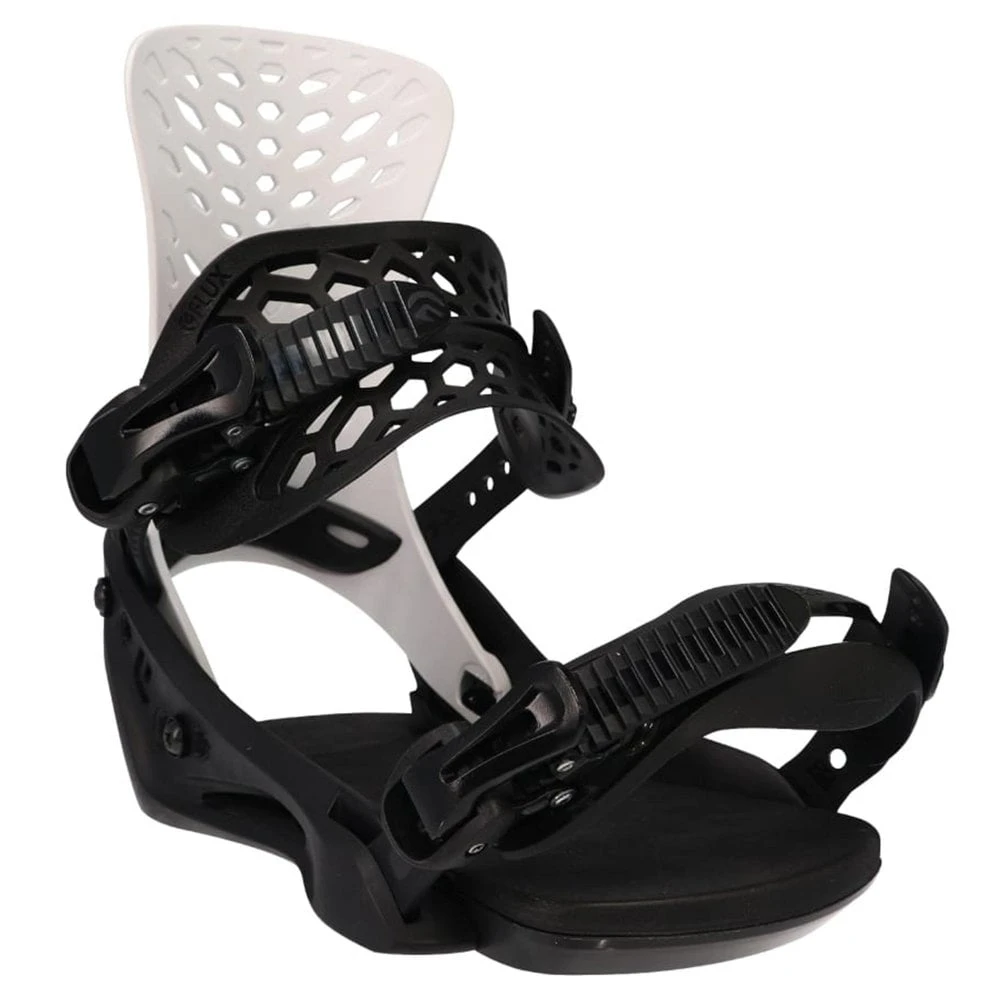 Flux Flux PR Snowboard Bindings 2023 - Black/White 4 Flux Flux PR Snowboard Bindings 2023 - Black/White - Image 2