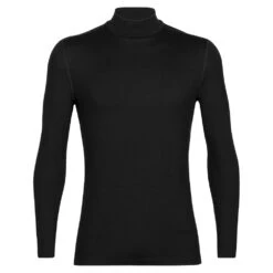 Icebreaker Icebreaker 260 Tech LS Turtleneck - Black