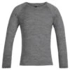 Icebreaker Icebreaker Merino 200 Oasis Long Sleeve Junior Crewe - Gritstone Heather -RR Ski Race Shop icebreaker merino 200 oasis long sleeve junior crewe gritstone heather p21648 31024 image