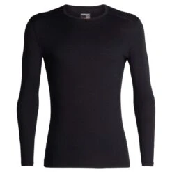 Icebreaker Icebreaker Merino 200 Oasis LS Crewe - Black