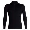Icebreaker Icebreaker Merino 260 Tech LS Half Zip Thermal - Black 1 Icebreaker Icebreaker Merino 260 Tech LS Half Zip Thermal - Black -RR Ski Race Shop icebreaker merino 260 tech ls half zip thermal black p19265 28069 image