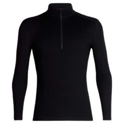 Icebreaker Icebreaker Merino 260 Tech LS Half Zip Thermal - Black