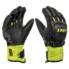 Leki Leki Race Coach Flex S GTX Junior Ski Gloves - Black/Ice Lemon