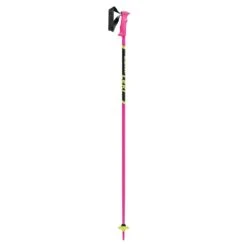 Leki Leki Racing Kids Junior Ski Pole - Neon Pink/Black/Neon Yellow