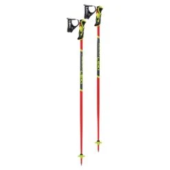 Leki Leki WCR Lite SL 3D Ski Pole - Bright Red/Black/Neon Yellow