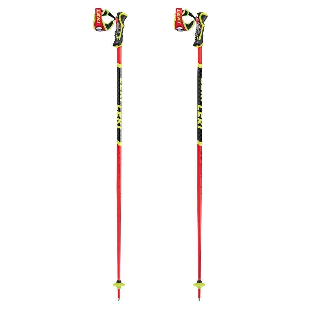 Leki Leki WCR SL 3D Race Ski Pole - Fluorescent Red 3 Leki Leki WCR SL 3D Race Ski Pole - Fluorescent Red