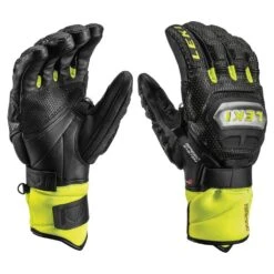 Leki Leki World Cup Race Ti S Speed System Gloves - Black/Ice Lemon