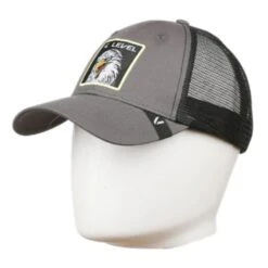 Level Level Eagle Mesh Cap - Anthracite