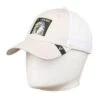 Level Level Eagle Mesh Cap - White