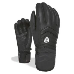 Level Level Maya Womens Leather Glove - Black