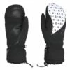 Level Level Mummies Womens Mitten - Black/White -RR Ski Race Shop level mummies womens mitten black white p24543 35761 image
