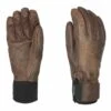 Level Level Rexford Leather Glove - Scottish Brown -RR Ski Race Shop level rexford leather glove scottish brown p24542 35752 image