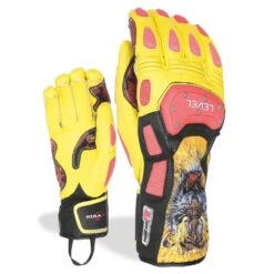 Level Level SQ CF Race Glove - Red