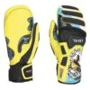 Level Level SQ CF Race Mitten - PK Rainbow -RR Ski Race Shop level sq cf race mitten pk rainbow p24771 35885 image