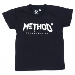 Method Method S/S Classic Logo T-Shirt - Black