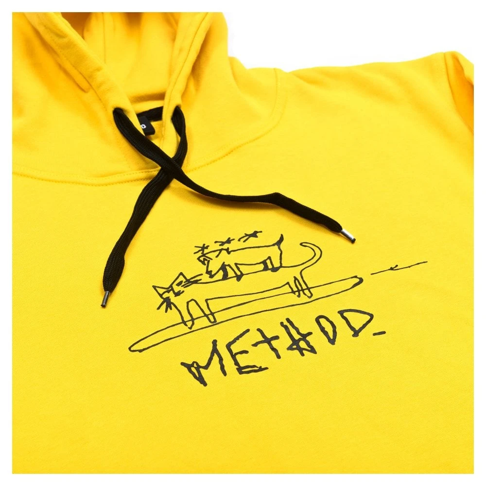 Method Method X Niels Schack Hoodie - Yellow 5 Method Method X Niels Schack Hoodie - Yellow - Image 3
