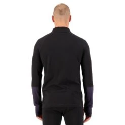 Mons Royale Mons Royale Olympus Half Zip - Black/9 Iron -RR Ski Race Shop mons royale olympus half zip black 9 iron p24130 34974 image