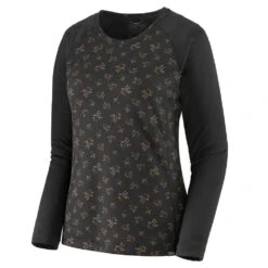 Patagonia Patagonia Capilene Midweight Womens Crew - Clover Black