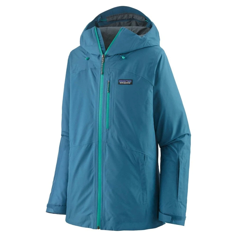Patagonia Patagonia Powder Town Womens Jacket - Wavy Blue 3 Patagonia Patagonia Powder Town Womens Jacket - Wavy Blue