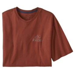 Patagonia Patagonia Zs And Ss Organic T-Shirt - Fox Red