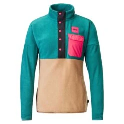 Picture Organic Clothing Picture Arca 1/4 Womens Fleece - Dark Stone