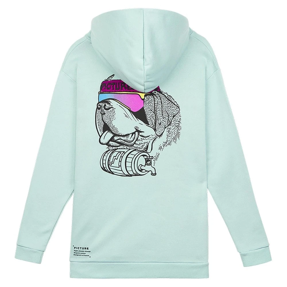 Picture Organic Clothing Picture Elissy Womens Long Sweat - Blizzare Blue 4 Picture Organic Clothing Picture Elissy Womens Long Sweat - Blizzare Blue - Image 2