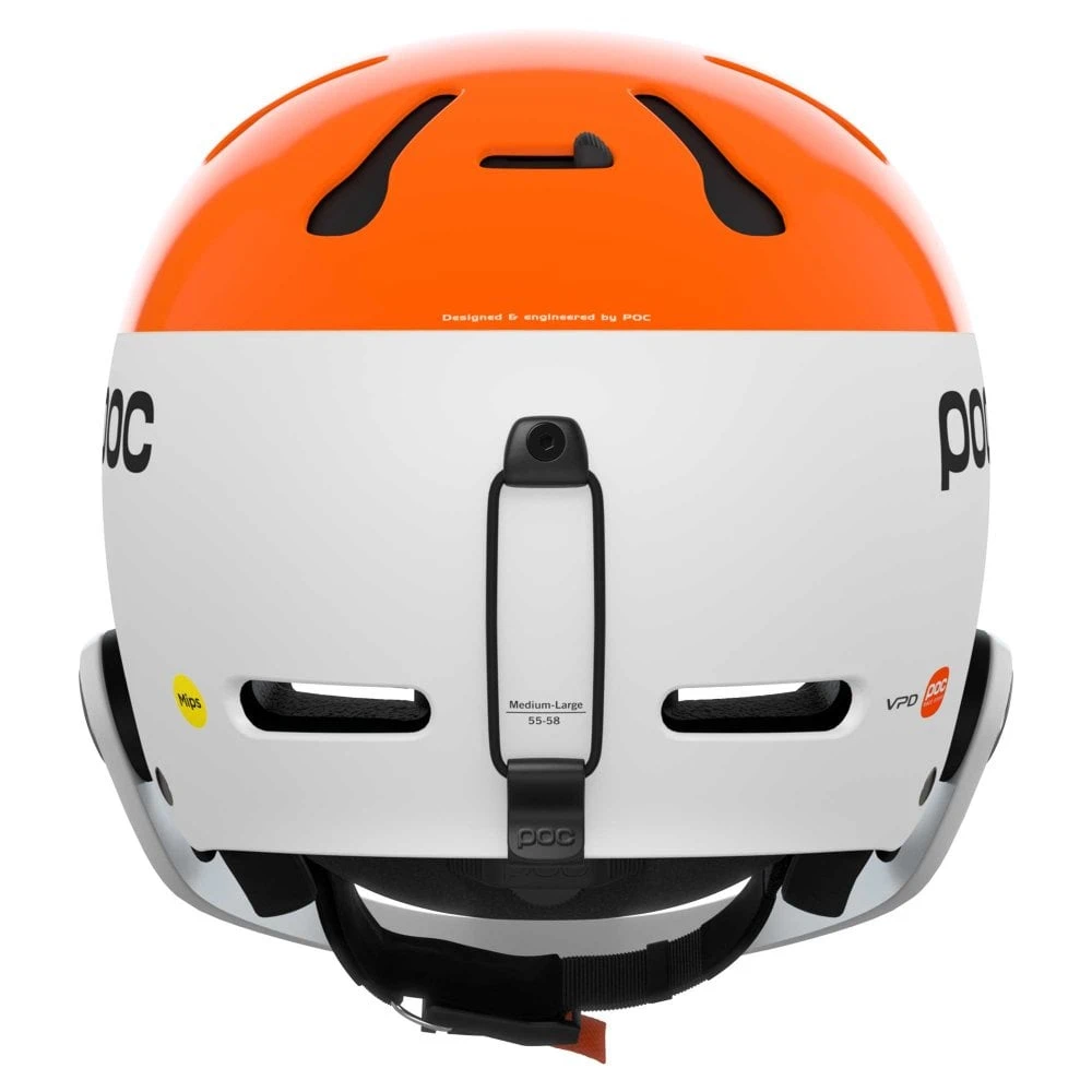 POC POC Artic SL Mips Helmet - Fluorescent Orange 6 POC POC Artic SL Mips Helmet - Fluorescent Orange - Image 4