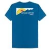 Poler Poler Downhill Tee - Cool Blue -RR Ski Race Shop poler downhill tee cool blue p23818 34203 image