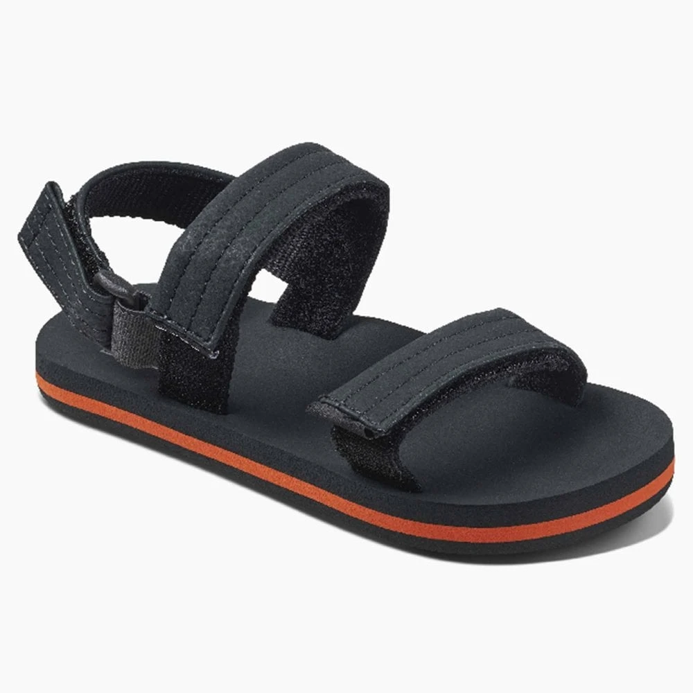 Reef Reef Little Ahi Convertible Boys Sandals - Grey/Orange 6 Reef Reef Little Ahi Convertible Boys Sandals - Grey/Orange - Image 4