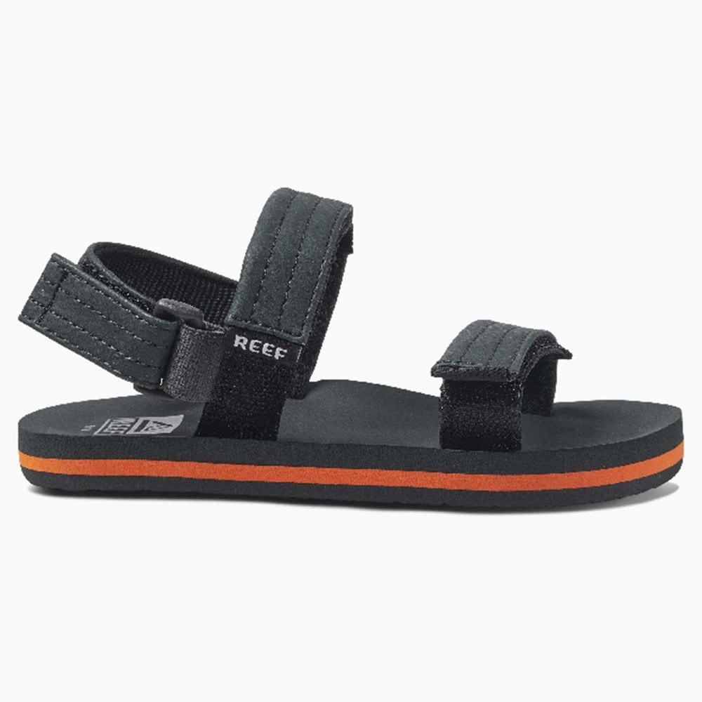 Reef Reef Little Ahi Convertible Boys Sandals - Grey/Orange 7 Reef Reef Little Ahi Convertible Boys Sandals - Grey/Orange - Image 5