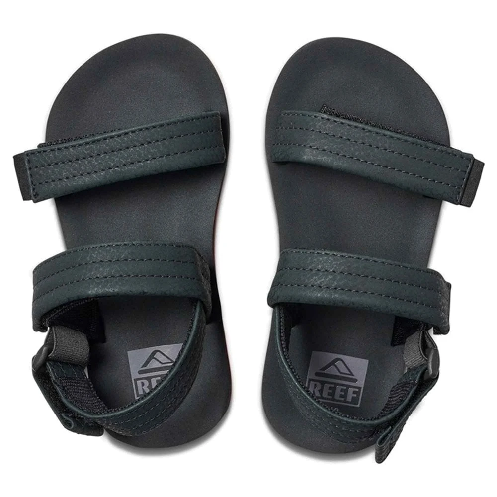 Reef Reef Little Ahi Convertible Boys Sandals - Grey/Orange 3 Reef Reef Little Ahi Convertible Boys Sandals - Grey/Orange