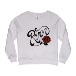RVCA RVCA Bloom Womens Crew - White